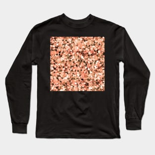 Rose gold glitter sequins Long Sleeve T-Shirt